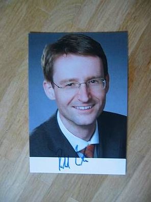 Sachsen Minister CDU Prof. Dr. Roland Wöller - handsigniertes Autogramm!!!
