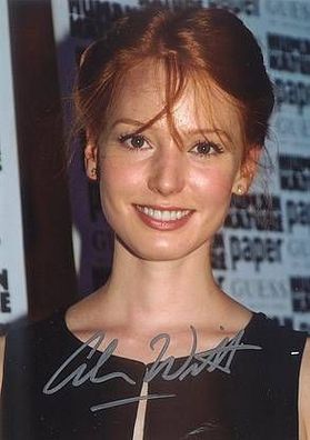 Original Autogramm ALICIA WITT auf HGF