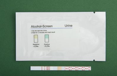 Alkoholtest Streifen (Urin) 10 Teststreifen