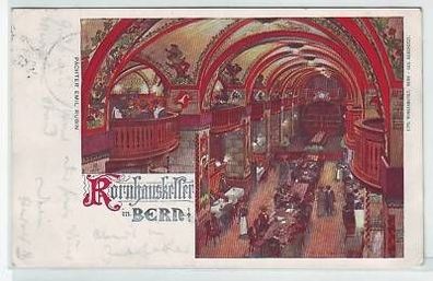 42748 Ak Kornhauskeller in Bern 1902
