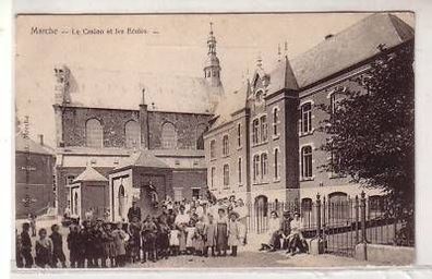 45301 Ak Marche Le Casino et les Ecoles Belgien 1915