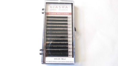 MInk Lashes KIASHA D-curl 9, 10, 11,12 oder 13 mm und mixed 8-14 mm - hochwertig