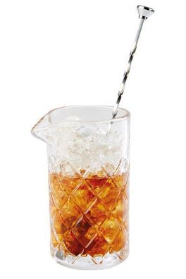 Rührglas mit Lippe 0,5 L Barglas Mischglas Cocktailglas Ø 9 cm - Höhe: 16 cm neu