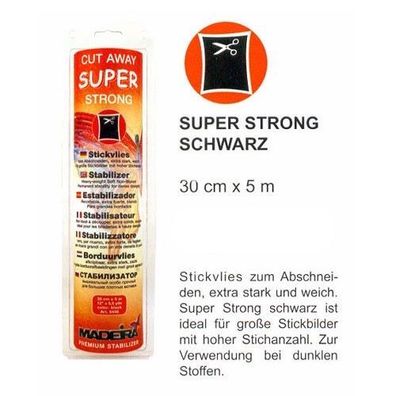 Madeira Stickvlies Super Strong 5 m Box
