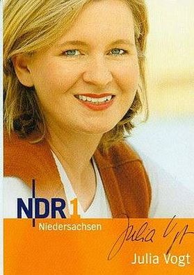 Julia Vogt, NDR1 - persönlich signiert