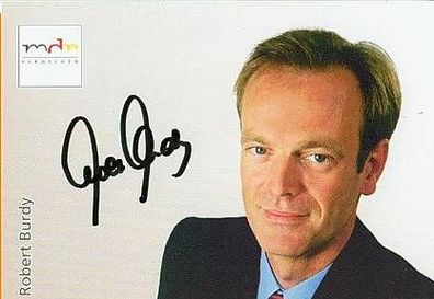 Robert Burdy (MDR) - persönlich signiert