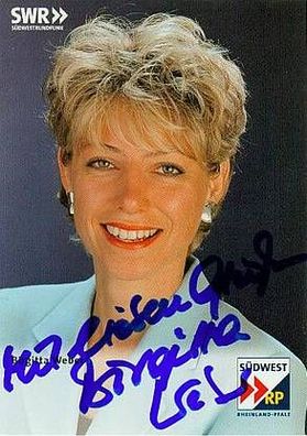 Birgitta Weber ( SWR ) - persönlich signiert