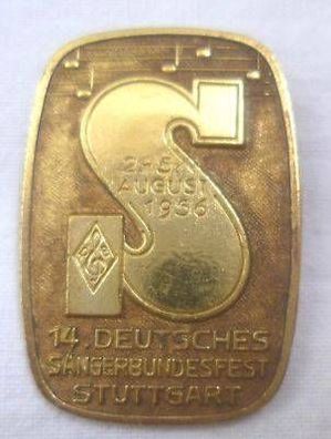 DDR Abzeichen 14. dt. Sängerbundesfest Stuttgart 1956