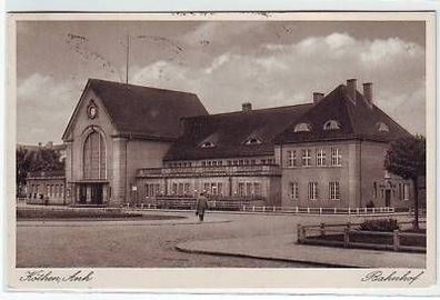 45039 Ak Köthen Anhalt Bahnhof 1935