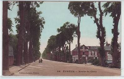 45389 Ak Evreux (France) Route de Caen um 1910