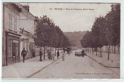 45335 Ak Braine Rue du Faubourg Saint Rémy 1915