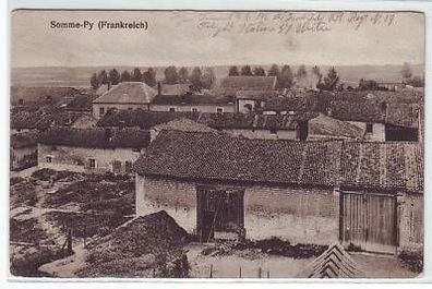 09237 Feldpost Ak Somme-Py (Frankreich) 1916