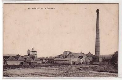 45200 Ak Braine La Sucrerie Zuckerfabrik um 1915