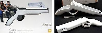 Wii Pistole für Wii Spielkonsole Controller Shooter, NEU und Originalverpackt