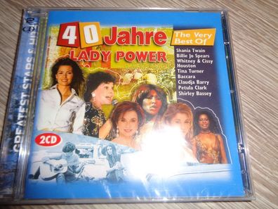 CD - 40 Jahre Lady Power - Doppel-CD - neu