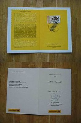 Dr. Frank Appel Autogramm & Sonderpostwertzeichen 2011!