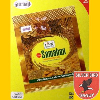 240 Samahan Ayurveda Ceylon Tee in Packs, Spendern & Gläsern Versand AUS Deutschland