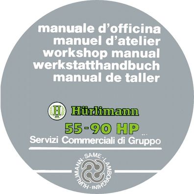 WHB Hürlimann 55-90 HP H-356 H-466 H-478 H-478 H-488T