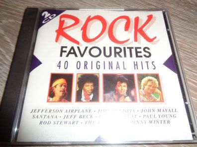 2 CD - Rock Favourites -40 Original Hits