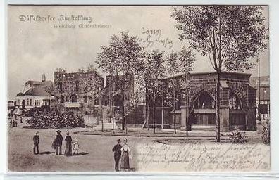 44937 Ak Düsseldorfer Ausstellung Weinburg 1902