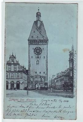 45030 Ak Speyer das Altpörtel 1900