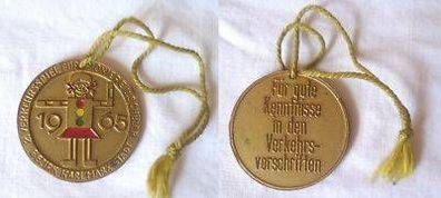 DDR Medaille 2. Verkehrsspiel Karl Marx Stadt 1965