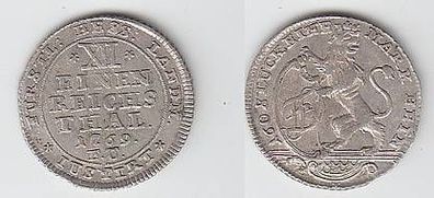 1/12 Taler Silber Münze Hessen Kassel 1769