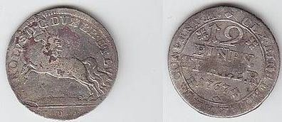 1/12 Taler Silber Münze Braunschweig-Wolfenbüttel 1767