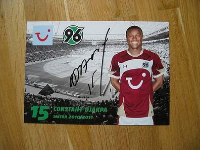 Hannover 96 Saison 10/11 Constant Djakpa Autogramm