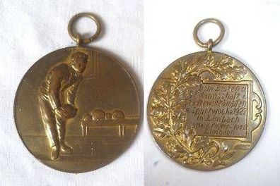 Bronze Medaille Kegeln Sportwoche Limbach 1927