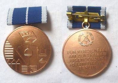 DDR Medaille Jugendobjekt FDJ Initiative Berlin Bronze