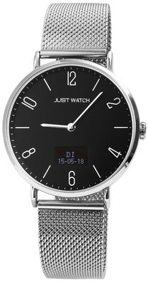 Just Watch Smartwatch Quarz Bluetooth Milanaise Armband Model JW20067-002