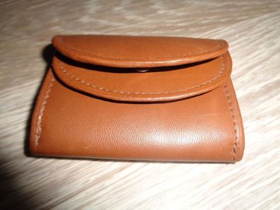 einfache kleine Geldbörse / Portmonais für die Hosentasche---braun