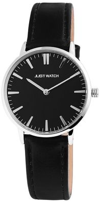 Just Watches Damen Quarzuhr Modell JW10010-005 Edelstahl Leder Armband