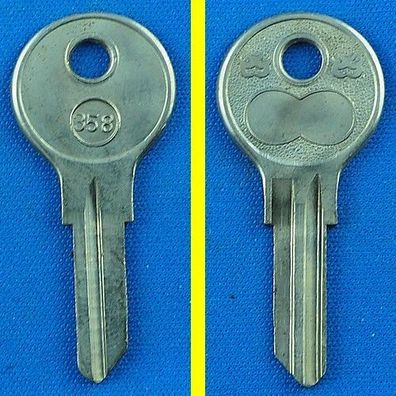 Schlüsselrohling Börkey 358 für verschiedene Cama, Fist / Fiat
