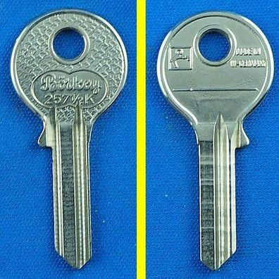 Schlüsselrohling Börkey 257 1/2 K für verschiedene CES, Bode-Panzer, Elzett, Frecov