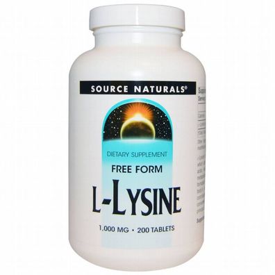 L-Lysin, 1000 mg, 200 Tabletten