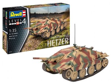 Jagdpanzer 38 (t) HETZER, Revell Panzer Bausatz 1:35, Art. 03272