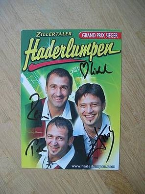 Grand Prix Sieger Zillertaler Haderlumpen - handsignierte Autogramme!!!