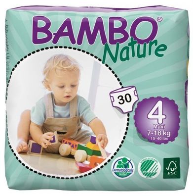 Bambo Nature, Air Plus, maxi 9-18 kg, 6 x 30 St.