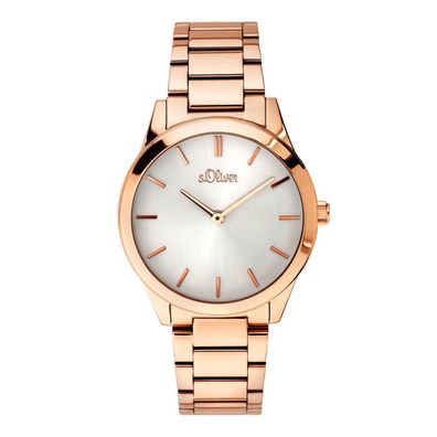 s. Oliver Damen Uhr Armbanduhr Edelstahl SO-3597-MQ