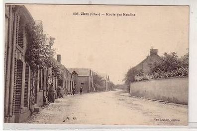 45545 Ak Oizon (Cher) Route des Naudins um 1915