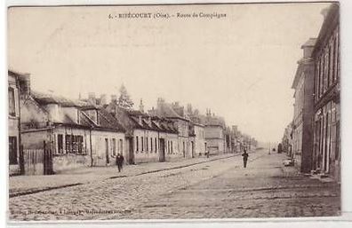 45547 Ak Ribécourt (Oise) Route de Compiegne um 1915
