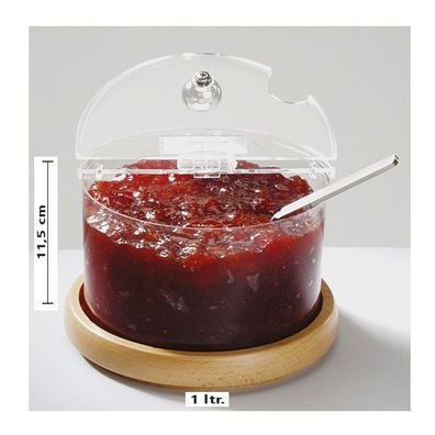 APS Kühlschale Kälteschale Buffetschale Dessertschale mit Kühlakku Ø14cm -H: 11,5 cm