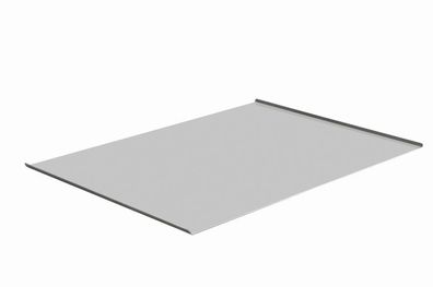 gastlando - Backblech 780 x 580 mm, Aluminium, geschlossener Boden, 10 mm hoch