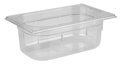 GN 1/4 Gastronormbehälter GN-Behälter aus Kunststoff Plastikbehälter transparent