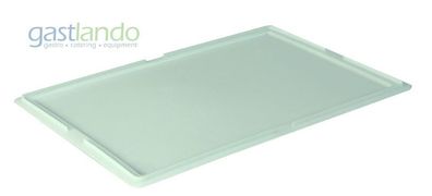 Deckel für Pizzaballenbox in Euronorm aus Kunststoff 60 x 40 cm Gastlando