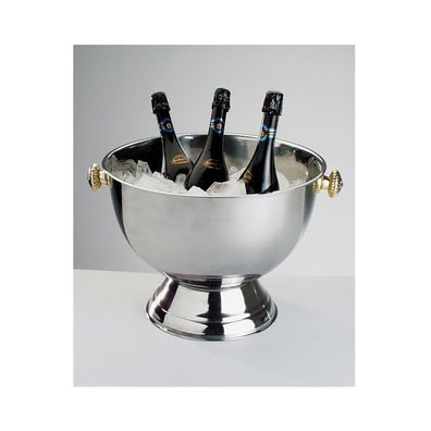 Hochwertiger Champagnerkühler Weinkühler Champagner Bowl Sektkühler Ø 42 cm