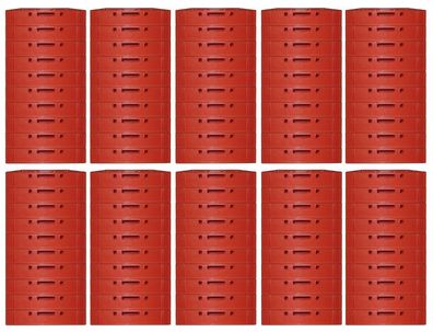 100 Stück Euronorm E1 Kiste rot leicht zu Reinigen stapelbar robust Gastlando