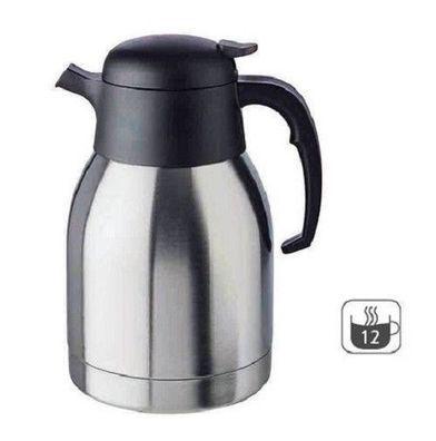 APS Isolierkanne Kaffeekanne Servierkanne Ø 14cm - Höhe: 22 cm - 1,5 L Gastlando